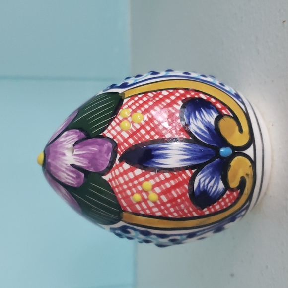 Mexican Alba Talavera Salt or Pepper Shaker - Picture 4 of 6